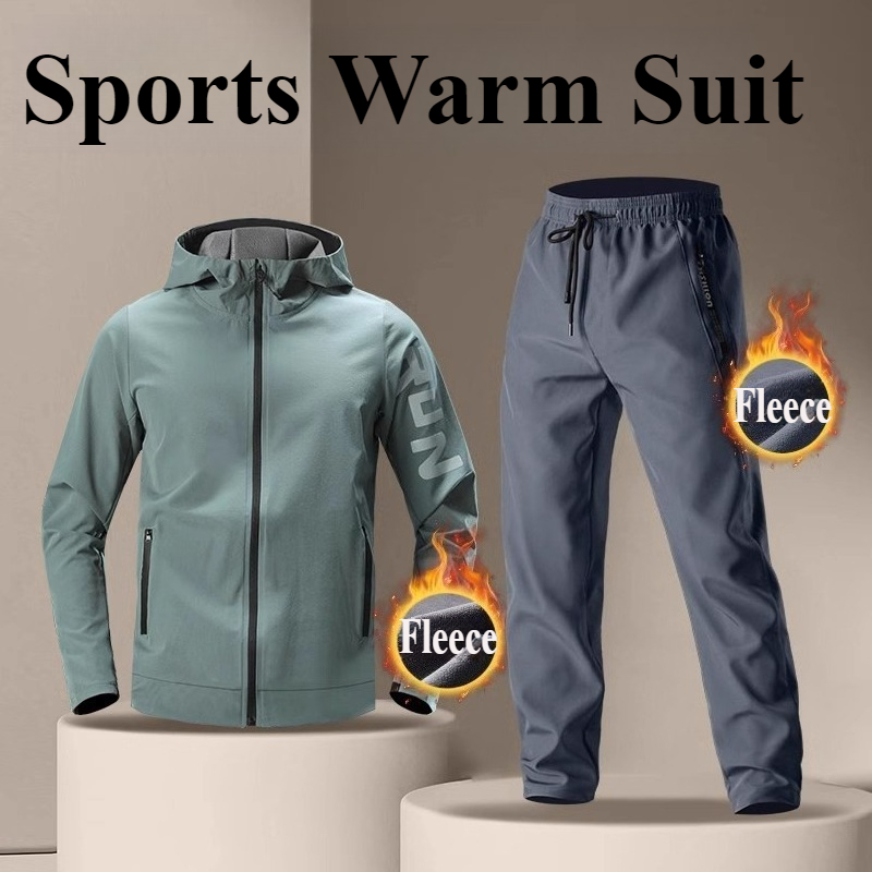 طقم ملابس رياضية دافئة للرجال  - مراجعة Running Gear Outfit وسعره