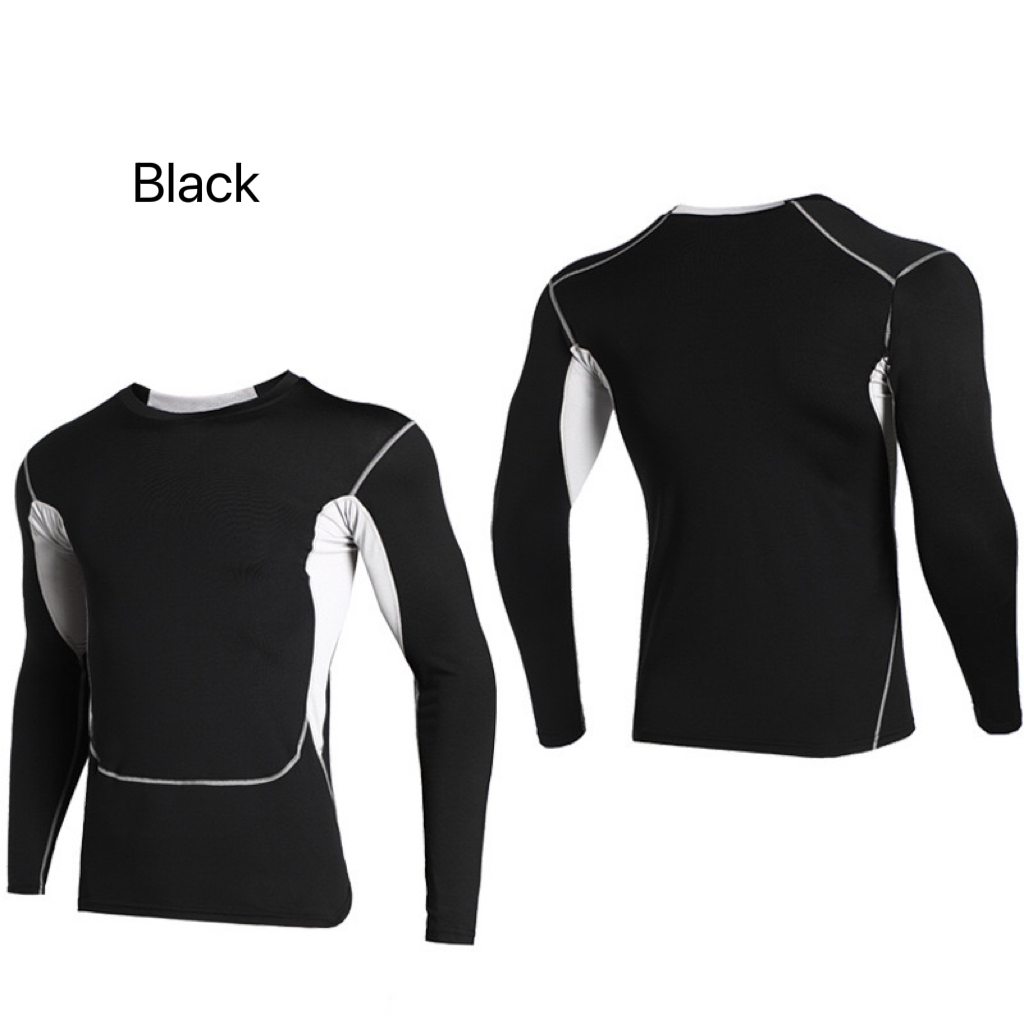 قمصان رجالية مضغوطة حرارية بأك - مراجعة Running Gear Long Sleeve وسعره